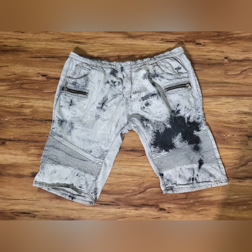 Stylish Black and Gray Men's Shorts